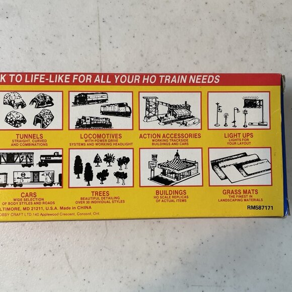 Life Like Trains Seaboard Railroad Cushion Underframe 28206 - 50' Boxcar NEW NOS - Picture 6 of 7